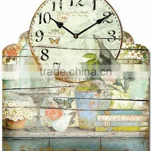 Table Clock With Easel /Decorative Wooden Table Clock With Easel/Decorative Table Top Clock thumbnail-1
