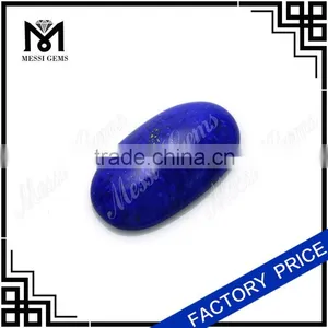 Oval Cabochon Bead for Jewelry Natural Precious Lapis Lazuli thumbnail-1