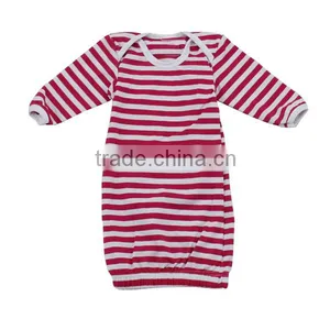 2016 Hot Sale 95% Cotton Import Newborn Baby Clothes Stripe China Baby Romper thumbnail-4