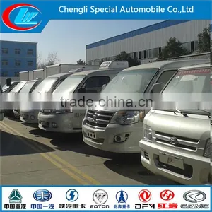 Yuling 2T Freezer Truck Mini Van Truck Cargo Box Van Truck Fiberglass Van Truck Food Box Van Truck thumbnail-5