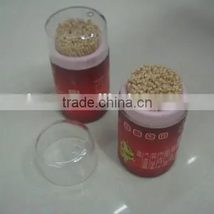 Custom Plastic Tube Double Point Wooden and Bamboo Toothpick thumbnail-1