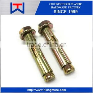 Galvanized Sleeve Anchor With Flange Nut thumbnail-1