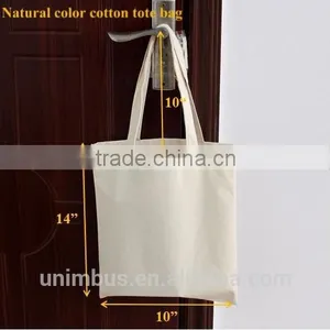 Natural Canvas Tote Promotional Bag thumbnail-1