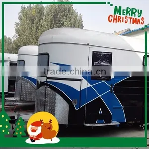 2015 Deluxe 2 Horse Trailer With Fiamma Awning thumbnail-2