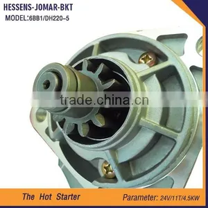 Best Selling High Performance 24v Auto Starter for DH220-5 6BB1 thumbnail-3