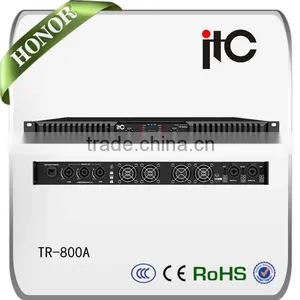 ITC TR-800A Series Professional Power Amplifier for Karaoke Audio Amplifier thumbnail-1