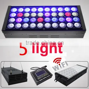 Wide-angle 450W LED Aquarium Light DSunY Wifi Led Aquarium Light Red thumbnail-1