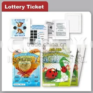 Scratch Lottery Printing Ticket thumbnail-1