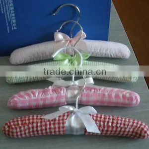 Padded/Satin Clothes Hanger for Suit/Shirt, Gray Colour, New Product thumbnail-4