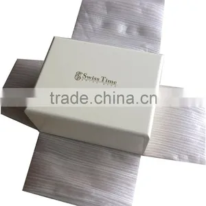 White Color Glossing Lacquer Finishing Luxury Wooden Watch Box thumbnail-2