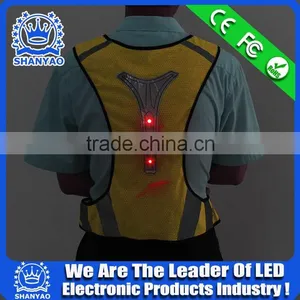 Flashing Led Safety Vest,led Light Reflective Vest,high Visibility Led Safety Vest thumbnail-3