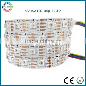 60 Leds APA102 Dc5v Addressable Strip thumbnail-3