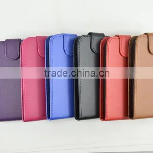 2016 Hot Sale New Style Colorful PU Leather Cases for Iphone6 With Flip Cover up and Down thumbnail-1