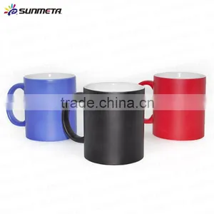 Sunmeta Factory Cheap Ceramic 11oz Wholesale Cups to Sublimation Magic Mug(SKB-05) thumbnail-2