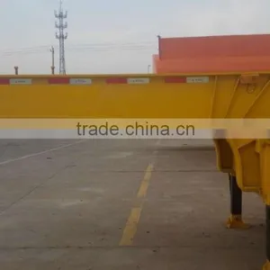 60t Low Bed CIMC Semi Trailer for Trailer Truck thumbnail-2