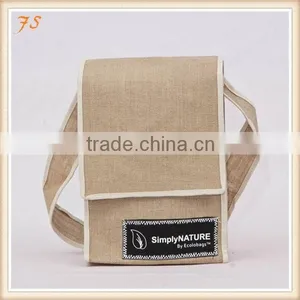 Factory Wholesale Jute Single-shoulder Bag thumbnail-1