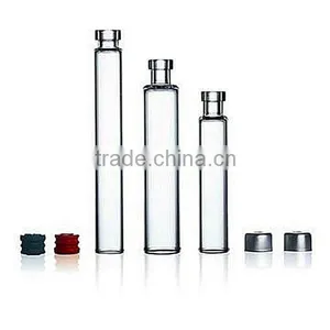 Clear Injection Vials Made of Low Botosilicate Glass Tubing thumbnail-1