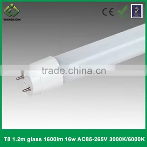 2015 Hot Sale AC85-265v 1600lm 16w t8 Led Glass Tube SMD2835 1200mm thumbnail-1