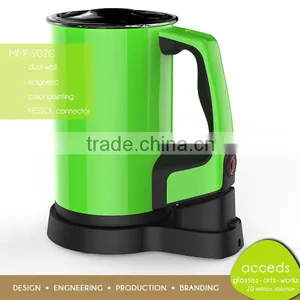 Stainless Steel One-Touch Operation Coffee Cappuccino Milk Frother thumbnail-1