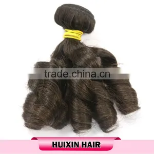 Fashion Hair Weaving Curly Synthetic Hair Weft 100% High Quality Hair Extension thumbnail-3