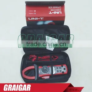 Professional UT205A LCD Digital 1000 Clamp Multimeters DC AC Volt Ampere Ohm Hz Auto Range Tester Meters thumbnail-1