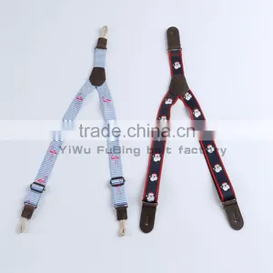 Elastic Suspenders Belt Adjustable Hole Braces Cartoon Print Suspender thumbnail-3