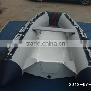 PVC/Hyplon Matrial Fiberglass Inflatable Boat Rescue Boat thumbnail-2