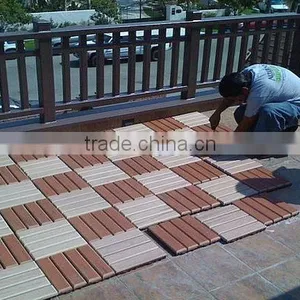 PE DIY Wood and Plastic Flooring Outdoor Decking Flooring thumbnail-2