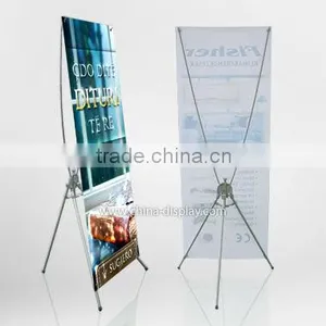 Aluminum Lightweight X Banner Stand With Carrying Bag thumbnail-2