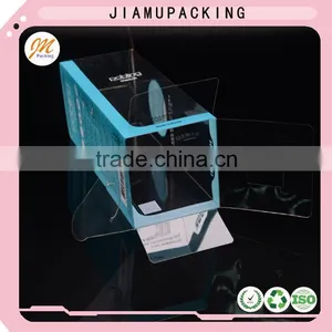Transparent Plastic Packaging Box , Small Product Plastic Box Packaging , Full Color Custom Printed Box thumbnail-5