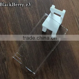 High Quality Mobile Phone Case for Blackberry Z3, PC Crystal Hard Phone Cover BB Z30 OEM&ODM thumbnail-1