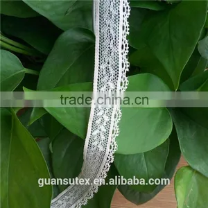 Best Selling Tulle Lace French Net Lace White Crochet Trimming For Fashion Wedding Dresses thumbnail-1