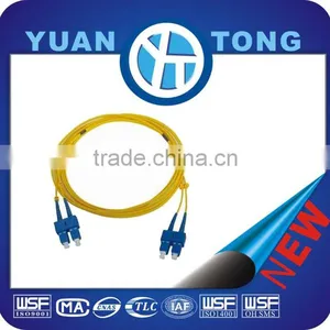 Single Mode Duplex SC/UPC to SC/UPC Fiber Optic Patch Cord Cable thumbnail-2
