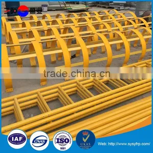 Fiberglass FRP GRP Ladder With Cage thumbnail-1