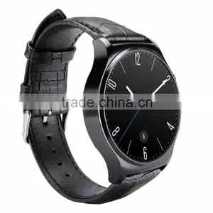 New 1.33'' Inch Full Circle Bluetooth 4.0 Syn Pedometer GW01 Android IOS Smart Watch thumbnail-1