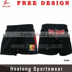 Hot Sales Cheap Custom Subliamation Man's Sportswear Rugby Shorts Jersey thumbnail-4
