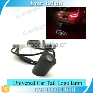 Car Styling Universal Car Tail Logo Light C-ree 3w LED Plate Welcome Lights Laser Projector Logo Light thumbnail-1