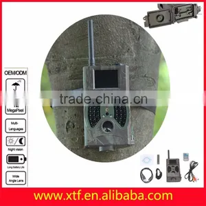 Factory Price Night Vision 12MP Gsm Mms Hunting Trail Camera thumbnail-3
