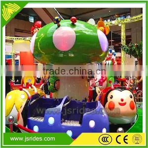 Used Amusement Park Trains for Sale Electric Lady Bug Train 8 Seats Lady Bug Rides for Sale thumbnail-1