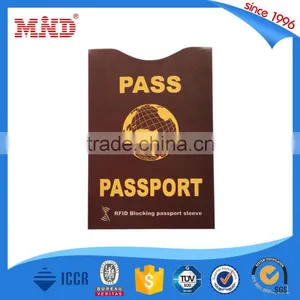 MDBS54 Paper Credit Card Holder RFID Blocking Credit Card Sleeve thumbnail-4