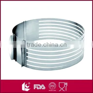 Adjustable Stainless Steel Nice Slicing Baking Cake Mould / Cake Mold / Cake Ring thumbnail-5