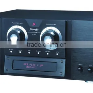 AV Power Amplifiers 5.1 Channel Home Amplifier 125w Subwoofer Sounds Surround Amplifier thumbnail-1