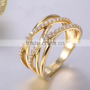 Pair Wedding Ring Silver Puzzle Ring thumbnail-2