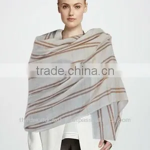 Pashmina Cashmere Stole Size Scarf thumbnail-2