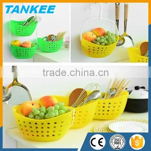 3 Tier Hanging Basket for Shower Caddy,plastic Storage Hanging Baskets for Bath Decor thumbnail-1