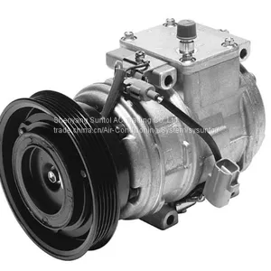 12V 7PK 10S17C Compressor for TOYOTA SOLARA 2.4L L4 System thumbnail-1