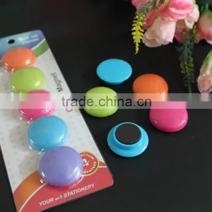 Round Shape 30mm Color Magnet Button for Office, Whiteboard, Frige, Freezer, School. Wholesale Magnet Button Cheap Sale! thumbnail-3