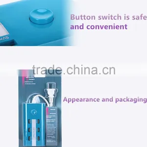6 Port USB Desktop Rapid Charger. Multiport USB Travel Charger, Multi USB 6 Port Charger Desktop Rapid thumbnail-5