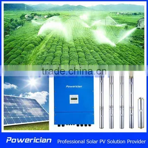 Powerician 18.5KW Solar Water Pump System Agricultural Irrigation Solution Rated Flow 120CBM/h Head 33.5m NO.AK120-33.5-18K5 thumbnail-6