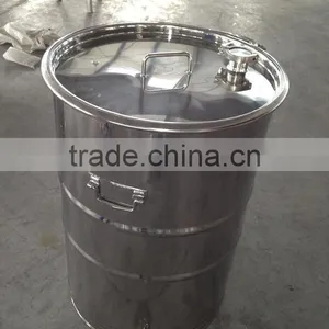 316 Stainless Steel Drum With Top Feeding Port thumbnail-1